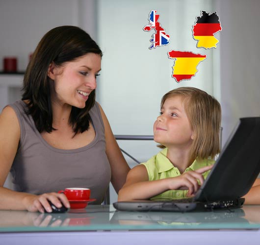 Eveil à l'anglais l'allemeand ou l'espagnol