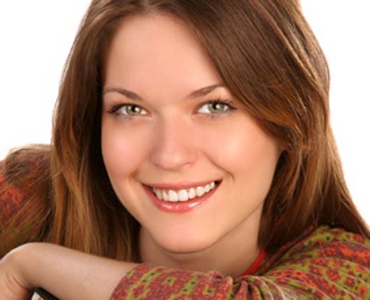 Enseignante souriante