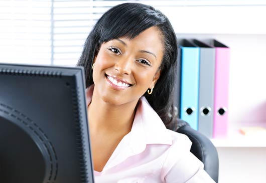 Etudiante se préparant à un concours